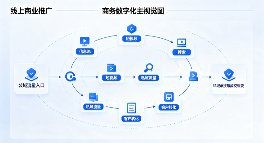 西乌珠穆沁旗线上商业推广怎么做？全域流量闭环搭建与低成本转化实战指南